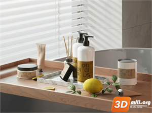 Bathroom accessories Skp Files
